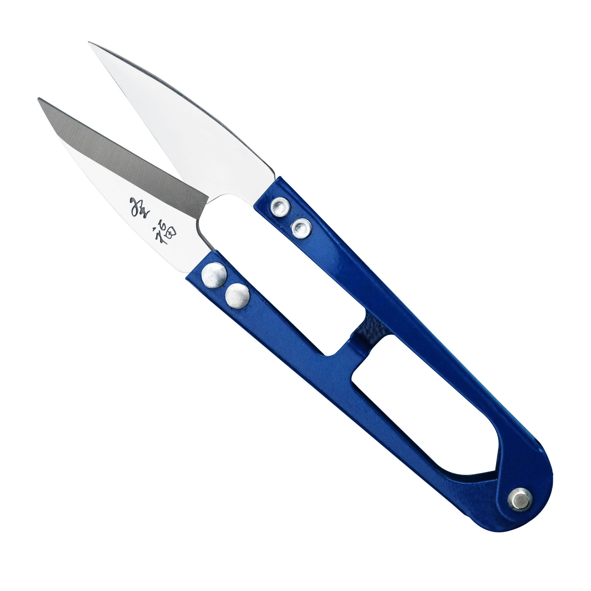 Ножницы для распарывания швов, сниппер для обрезки ниток, 125 мм, цвет синий