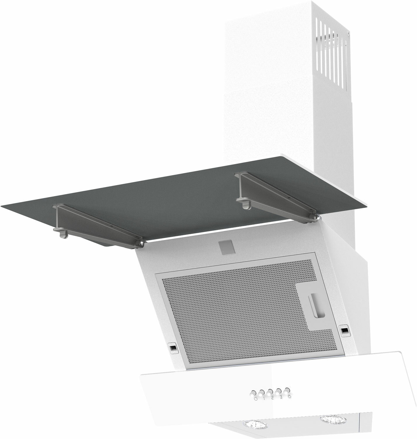 Обзор: Вытяжка Darina SLIDE G502W