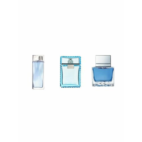 Подарочный набор для него по мотивам Kenzo Leau Par Kenzo Pour Homme, Versace Man Eau Fraiche, Antonio Banderas Blue Seduction for Men 3 по 2 мл набор духи мужские популярные в alan bray l homme тв 4х3 мл древесные пряные цитрусовые свежие