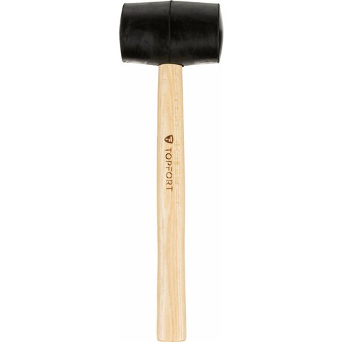 Киянка резиновая 450 г TOPFORT c деревянной рукояткой 226₽