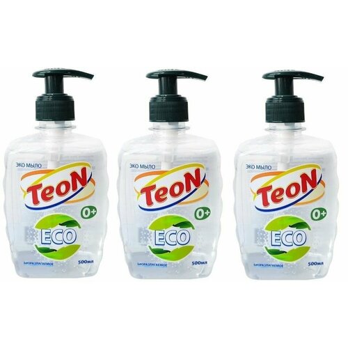 TEON Жидкое ЭКО мыло 500 мл 3 шт 715₽