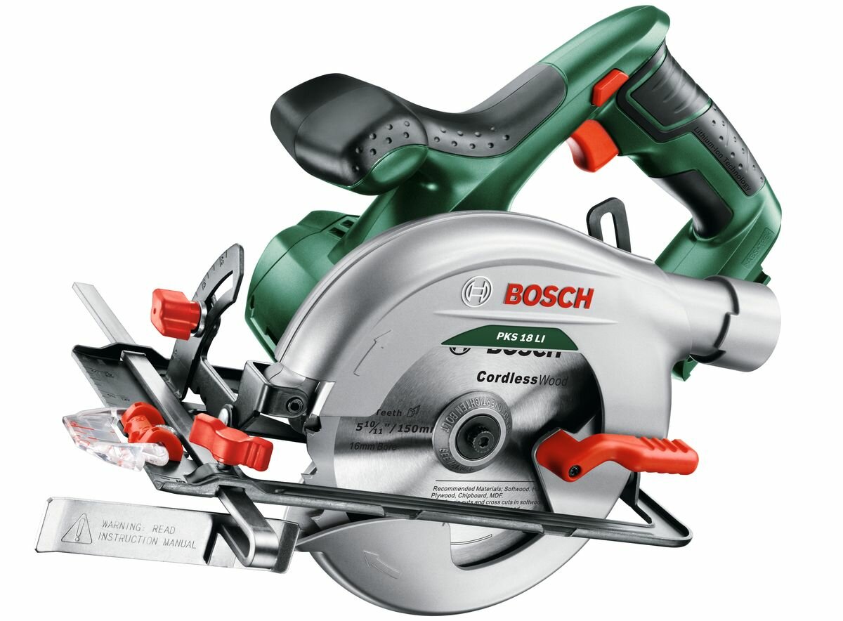 Циркулярная пила Bosch PKS 18 Li, аккумуляторная. 06033B1300