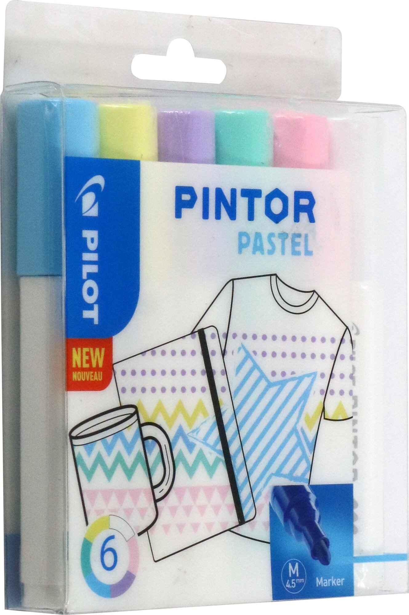 Маркеры "Pintor Pastel" (6 цветов) (M-S6) Pilot - фото №8