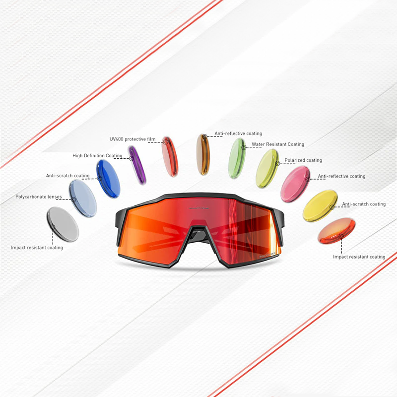Солнцезащитные очки Kapvoe  Очки спортивные унисекс для бега, велосипеда, туризма