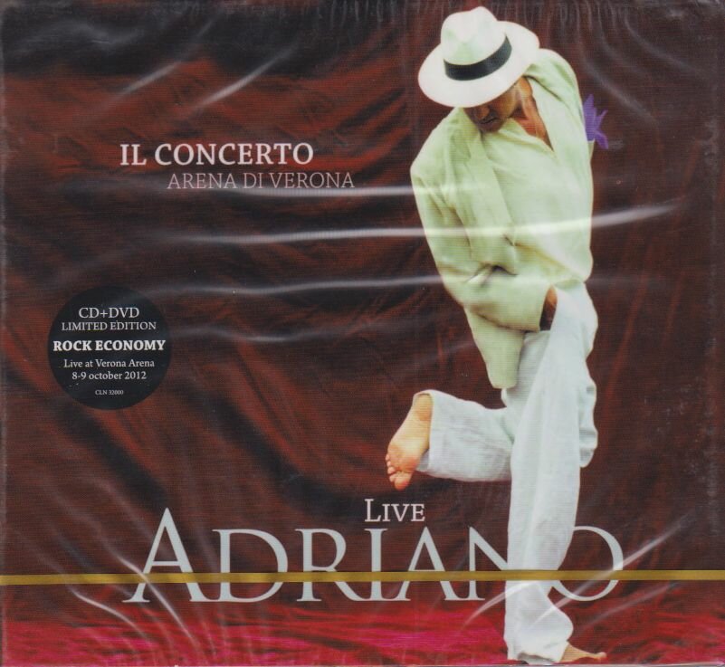 Adriano Celentano - Adriano Live - Il Concerto - Arena Di Verona (CD+DVD)