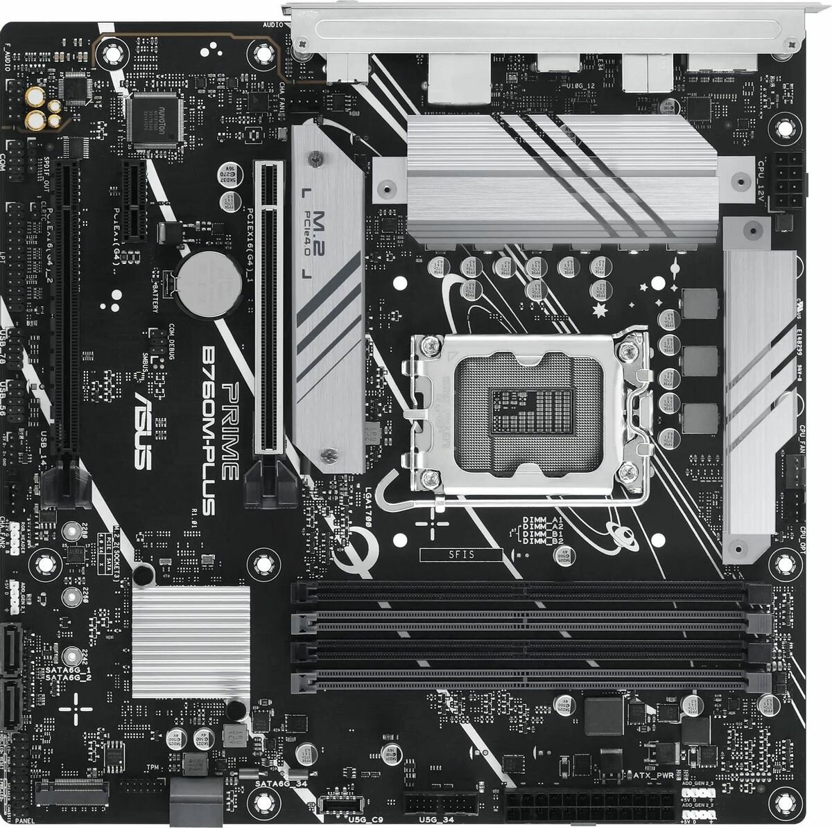 Материнская плата ASUS PRIME B760M-PLUS LGA 1700 Intel B760 mATX Ret