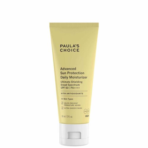 Paulas Choice Ежедневный увлажняющий солнцезащитный крем с улучшенной защитой Advanced Sun Protection SPF 50 Daily Moisturiser 60ml 7190₽