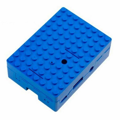 RA184 Корпус ACD Blue ABS Plastic Building Block case for Raspberry Pi 3 B (CBPIBLOX-BLU) (494354) tingdong plastic colorful housing shell case repair for nintendo gameboy advance gba