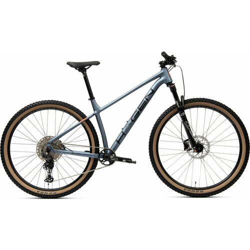 Велосипед Hagen 3.12 Tanwall 2024, оружейный серый, металлик, 29", XL(20)