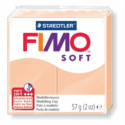 Полимерная глина FIMO Soft, 57 г, телесная