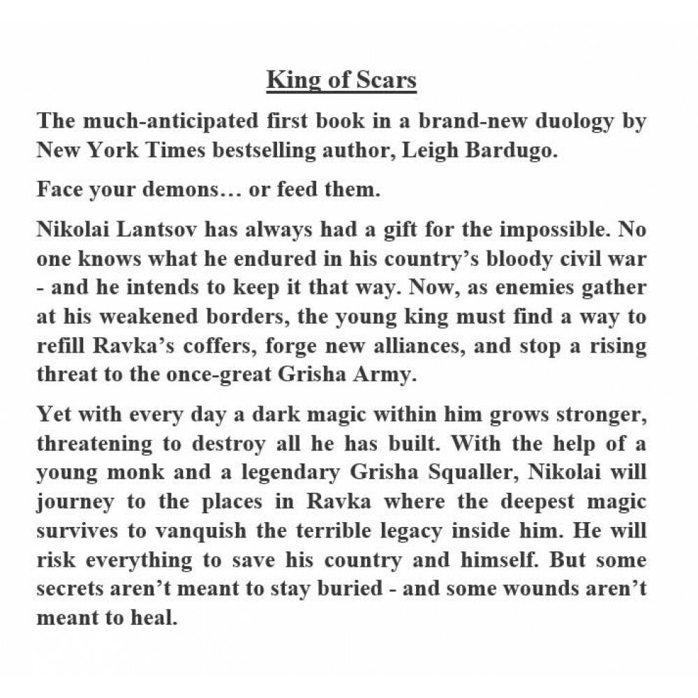 King of Scars (Bardugo Leigh) - фото №3