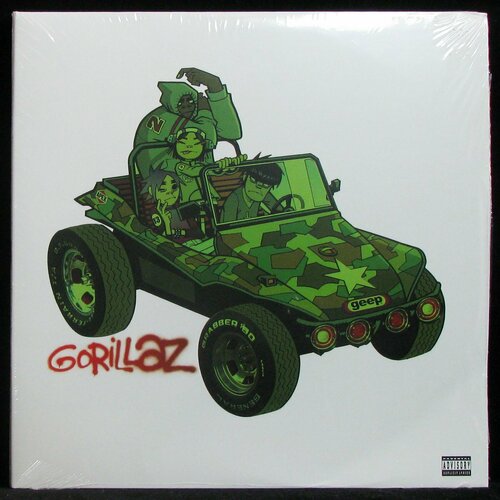 Виниловая пластинка Parlophone Gorillaz – Gorillaz (2LP) gorillaz виниловая пластинка gorillaz g collection complete studio albums