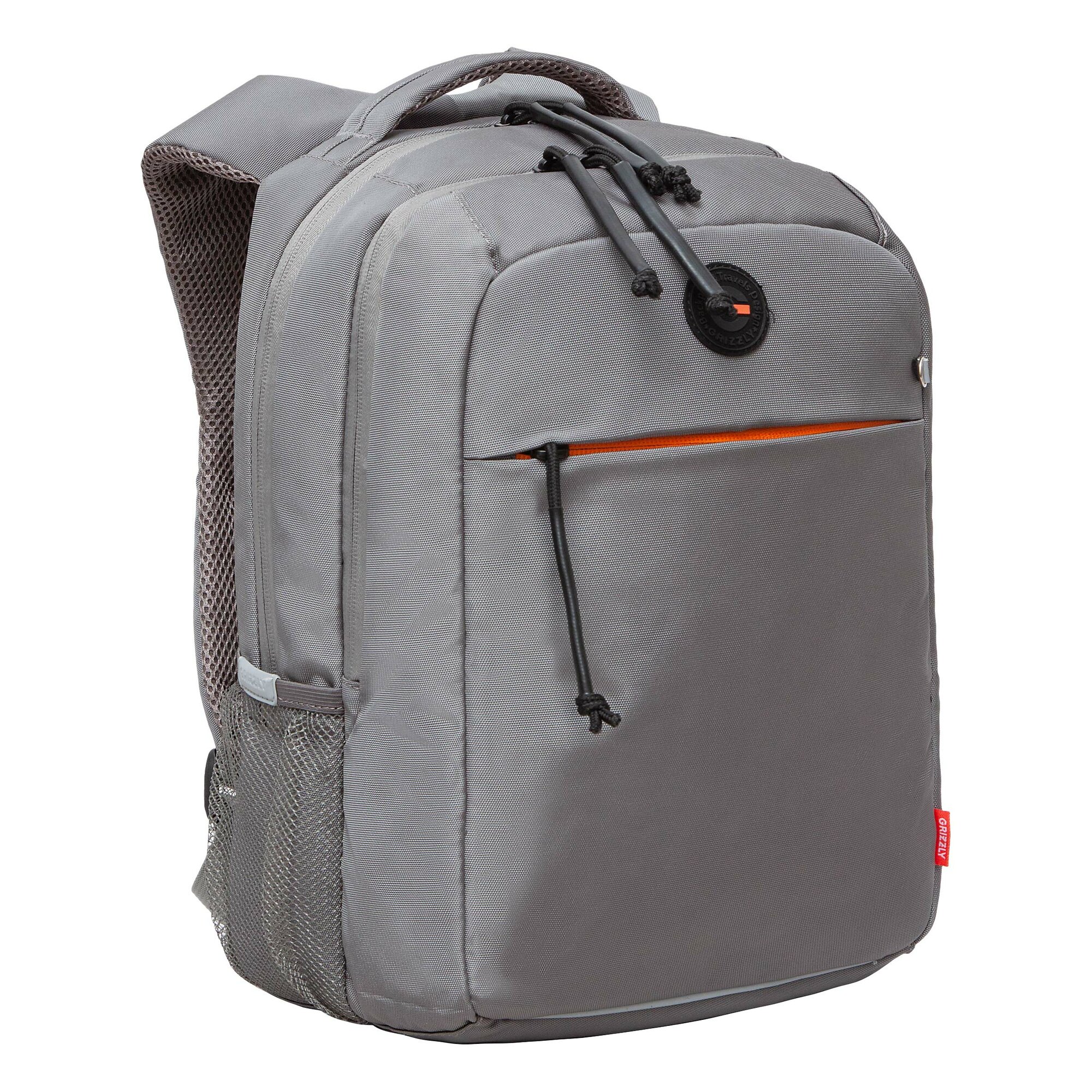 Рюкзак молодежный GRIZZLY с карманом для ноутбука 13", анатомической спинкой, для мальчика RB-356-5/3
