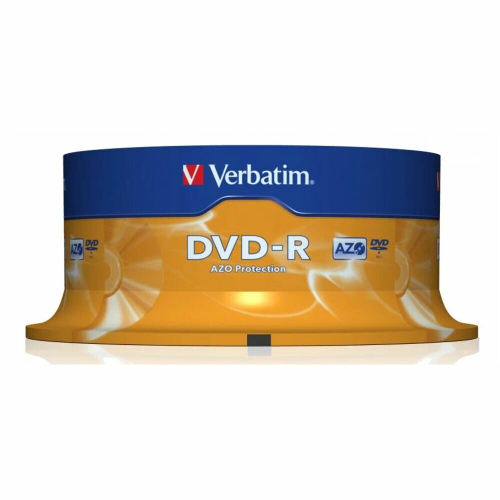 диски dvd-r 4.7Gb 16x Azo+ Verbatim - фото №5
