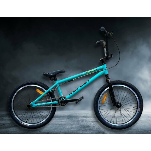 Велосипед подростковый трюковой BMX ASPECT STREET 20 зеленый рама сталь 34990₽