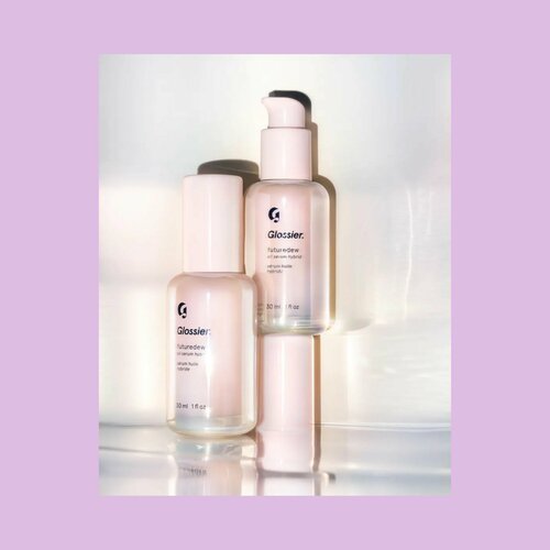Сыворотка гибрид для сияния кожи Glossier Futuredew, США, 30 мл. / Сыворотка для лица / Cияющий праймер для кожи