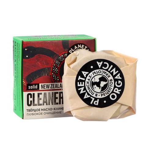 Твёрдое масло-клинер для лица и тела Planeta Organica 