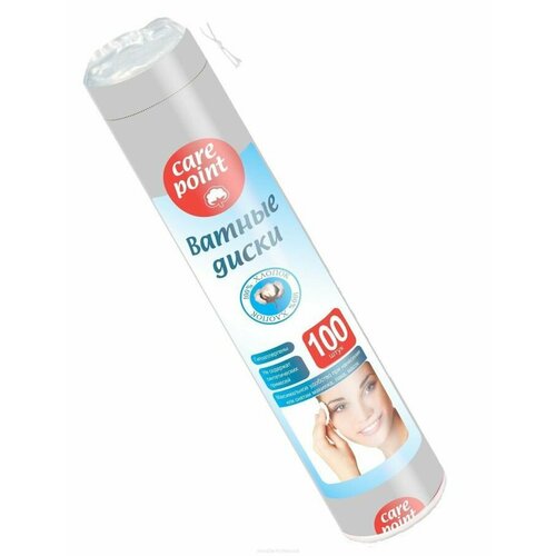 Care Point Ватные диски из 100 хлопка 100 шт 499₽