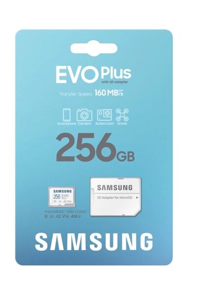 Карта памяти Samsung EVO Plus microSD