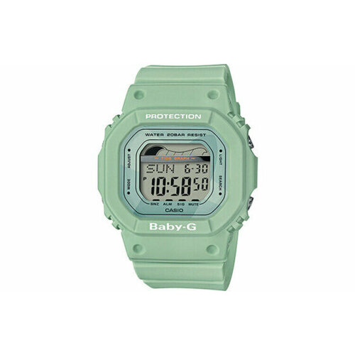 Наручные часы CASIO, зеленый наручные часы casio baby g blx 565s 4e