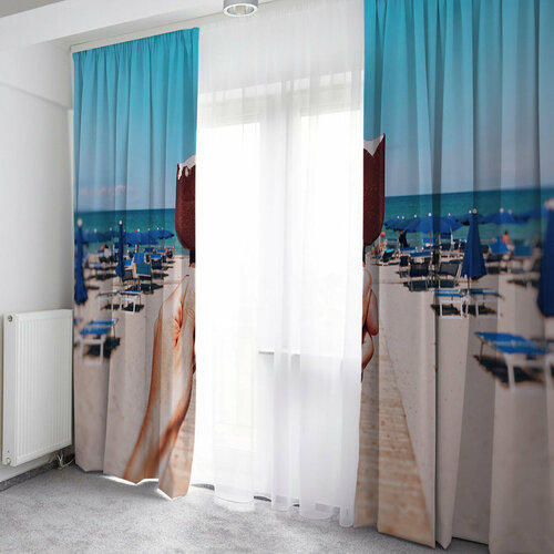 Шторы (фотошторы) из габардина, 