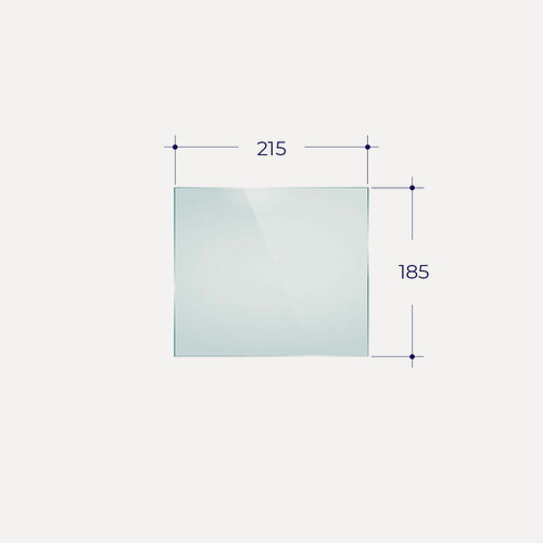 Изображение товара Стекло огнеупорное и жаростойкое для печей Везувий 260 (0,185х0,215)