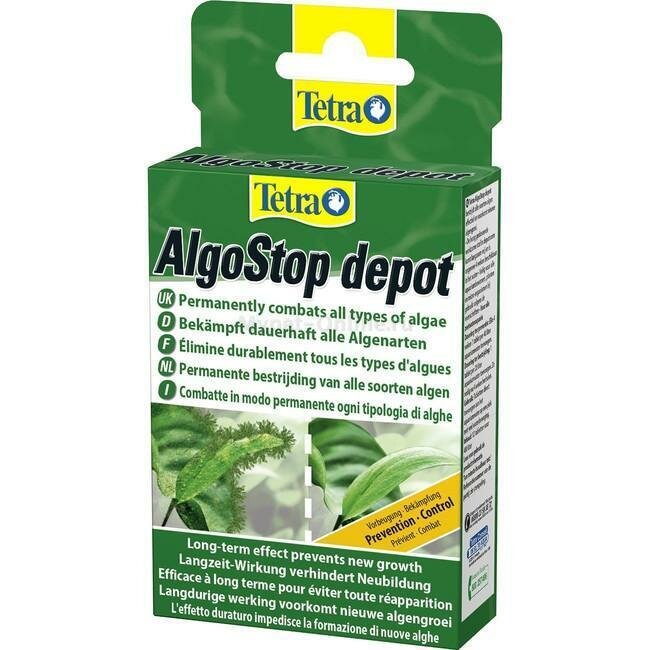 Средство Tetra AlgoStop Depot против водорослей длительного действия 12 таб