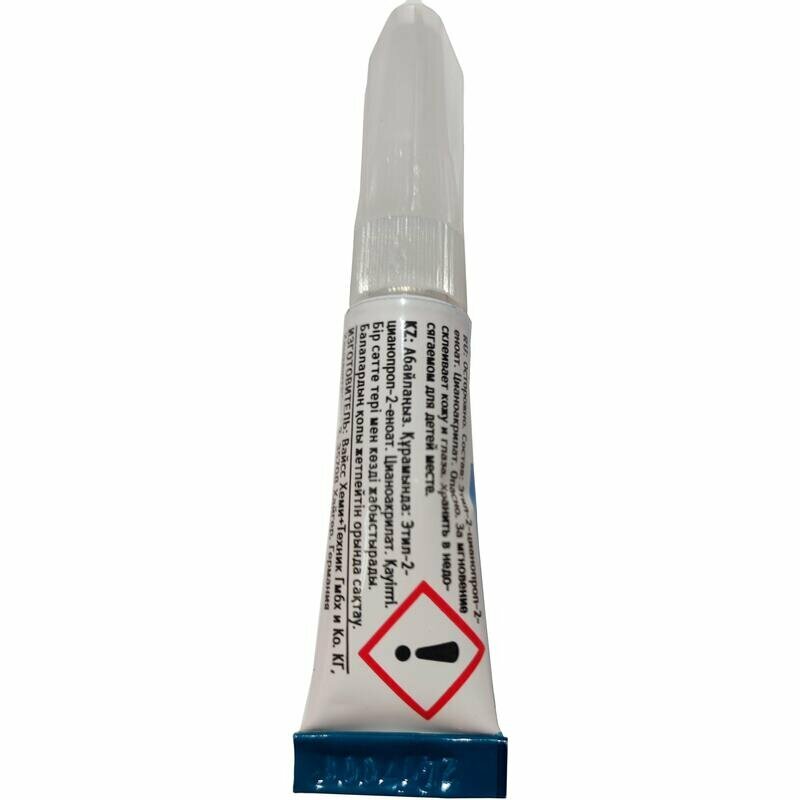 фото Клей секундный Cosmofen CA 12 универсальный 3 г CA-500.160, 1964602