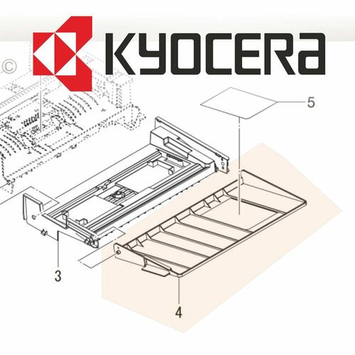 Крышка автоподатчика Kyocera M2040dn 302S018440 2500₽