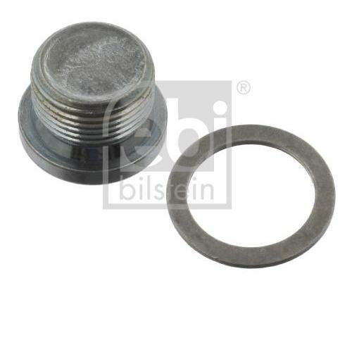 37944F_пробка поддона+ кольцо L=18 mm, M22x1,5x10_Fiat Ducato 2.3-3.0 16V 06> 37944 febi 1шт