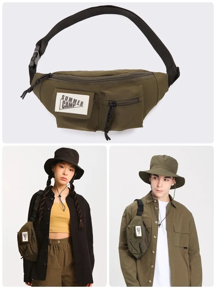 фото Поясная сумка SMENA A632.01, черный, размер ONESIZE