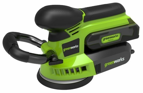 фото Шлифовальная машина Greenworks G24ROS без АКБ и ЗУ
