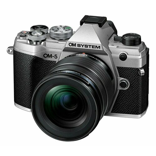 Беззеркальный фотоаппарат OLYMPUS OM SYSTEM OM 5 KIT KIT 12-45 MM F40 PRO серебристый 17099900₽