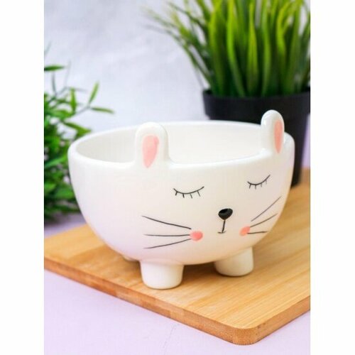 Тарелка Ilikegift глубокая керамическая Rabbit bowl 865₽