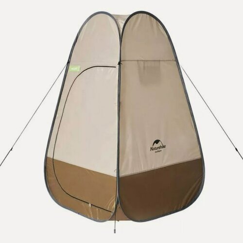 Изображение товара Палатка Naturehike быстрораскрываемая, душ-туалет, коричневый