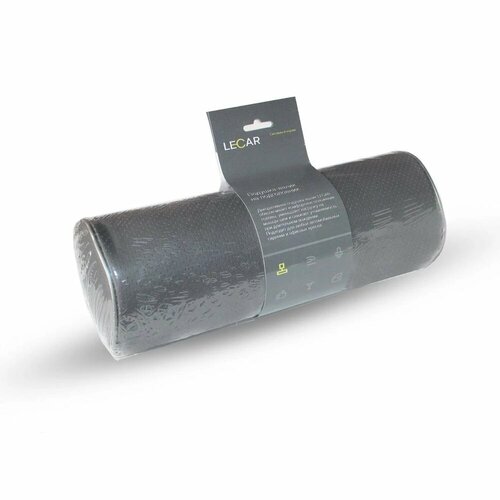 Подушка-валик под шею 30х14 см искусственная кожа 922₽