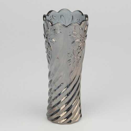 Ваза для цветов стеклянная 18 см 574₽