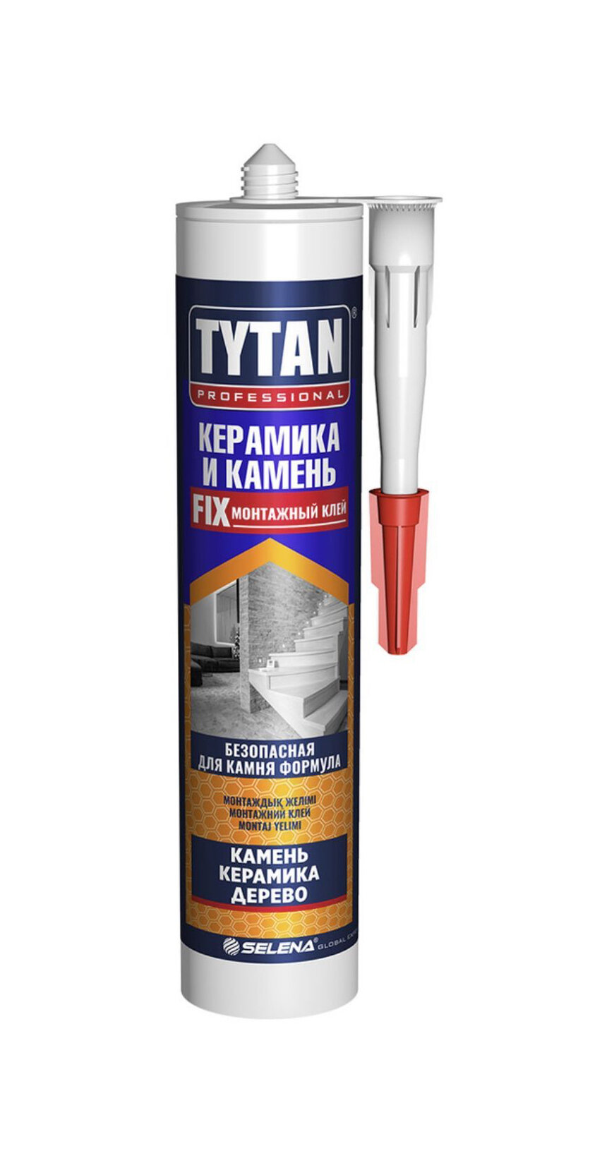 фото Монтажный клей Tytan FIX для камня и плитки, 310мл