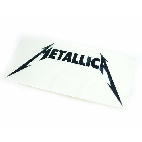 Наклейка для гитары Metallica Струнки ру чёрный 380₽