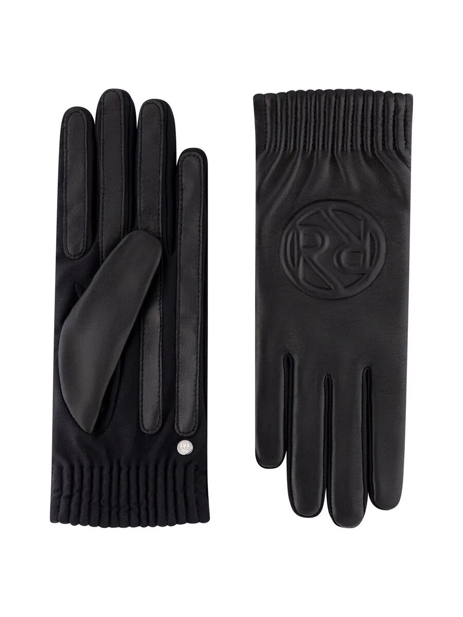 Перчатки Roeckl для женщин, размер 7.5, black