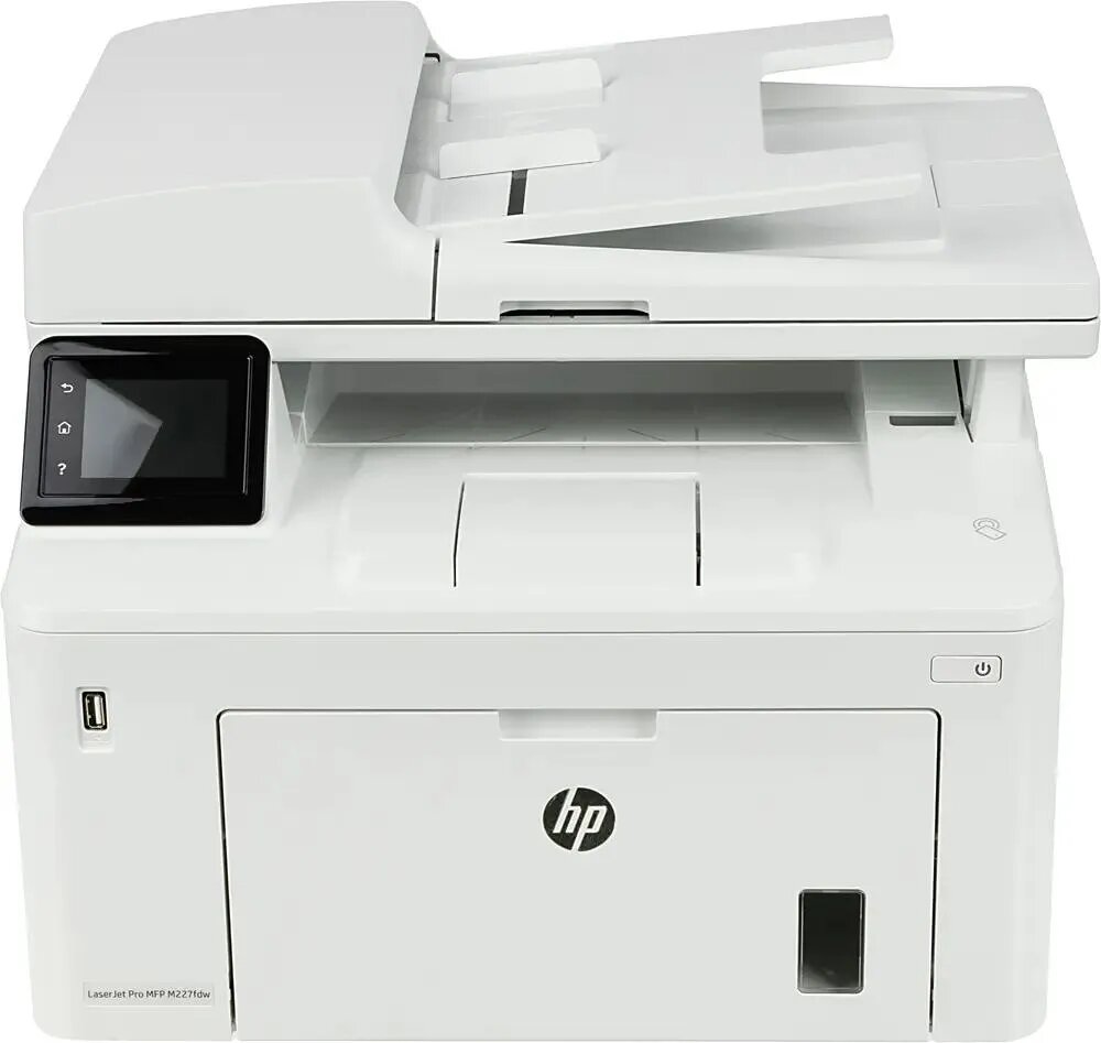 МФУ лазерный HP LaserJet Pro M227fdw черно-белая печать, A4, цвет белый [g3q75a]
