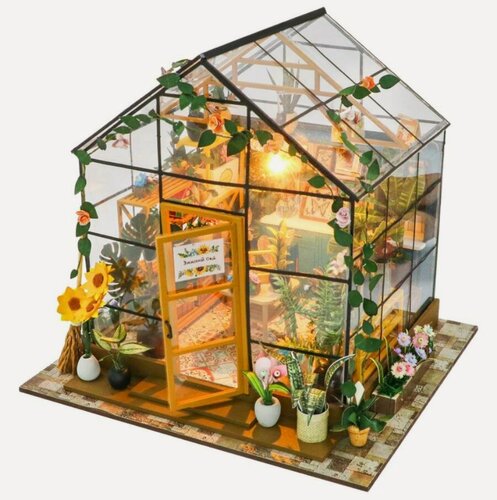 Изображение товара Конструктор Hobby Day MiniHouse "Зимний сад", масштаб 1:43, интерьерный, для детей от 6 лет