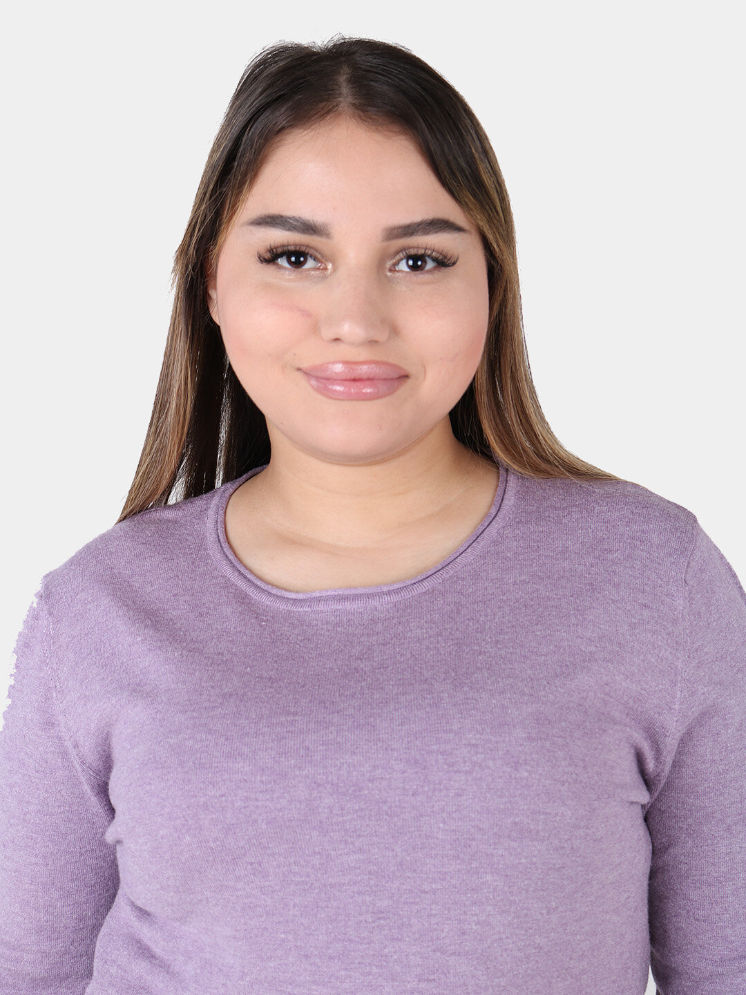 Свитер размер One Size, , сиреневый — фото 1