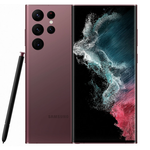 Смартфон Samsung Galaxy S22 Ultra 8128 ГБ SIM Бургунди 5699500₽