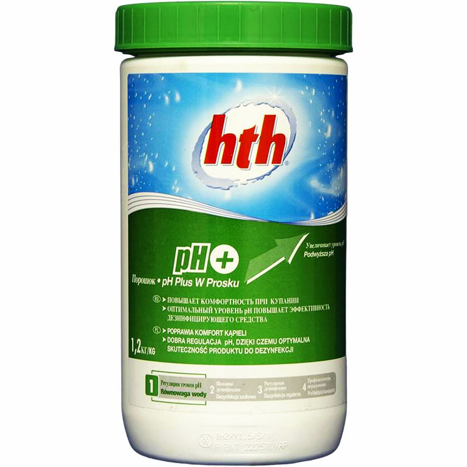Регулятор рН-плюс Arch Water Products для бассейна порошок 1.2 кг hth - Химия для дезинфекции и очистки воды бассейна
