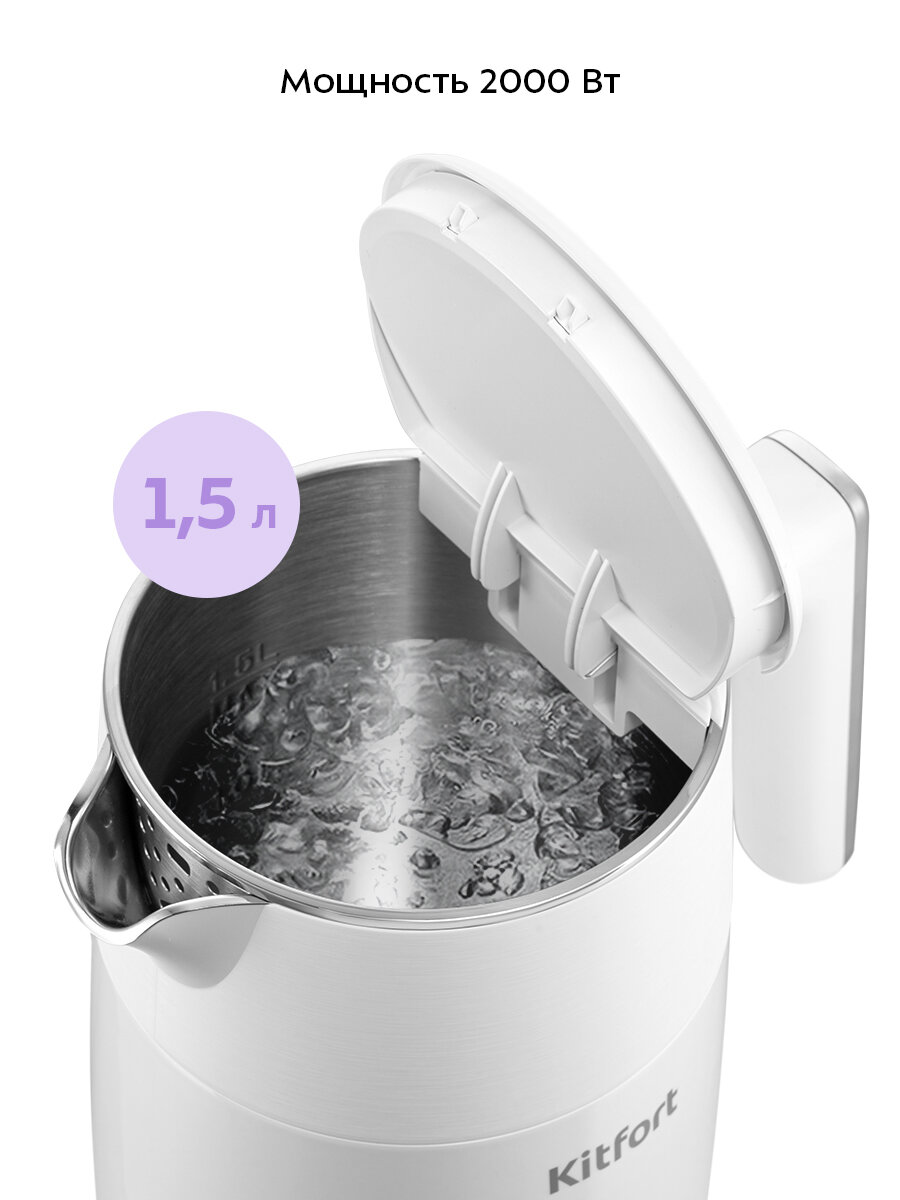 Чайник Kitfort КТ-6715 — фото 1