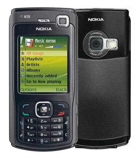 Смартфон Nokia N70, 1 SIM, черный