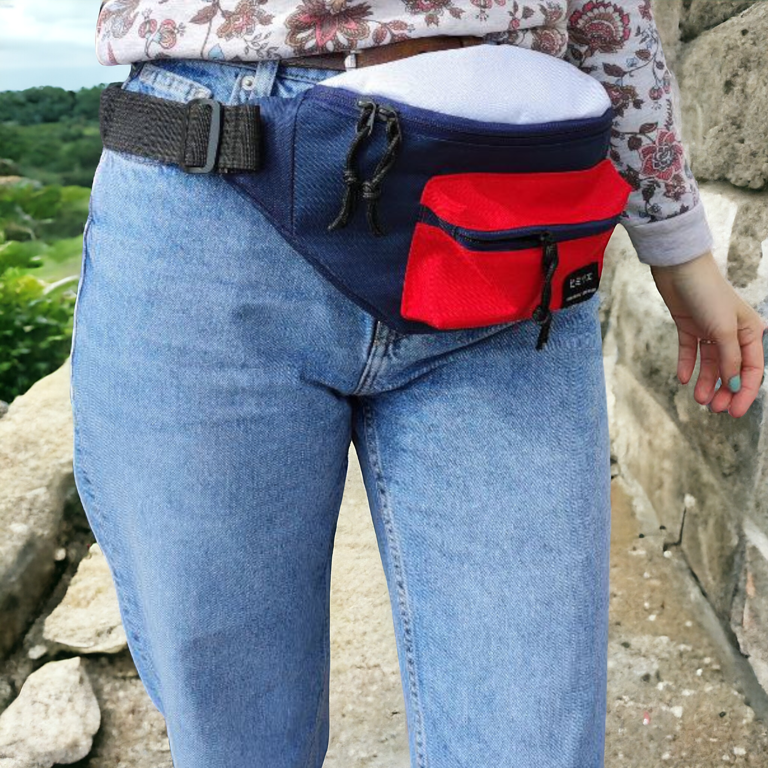 фото Сумка на пояс банан