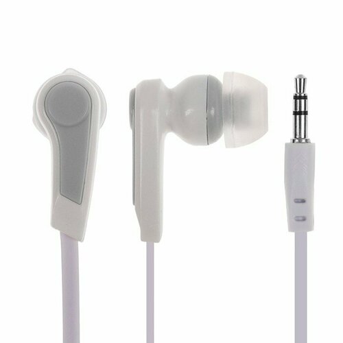 Наушники LuazON W-26 вакуумные белые комплект из 11 шт 241200₽