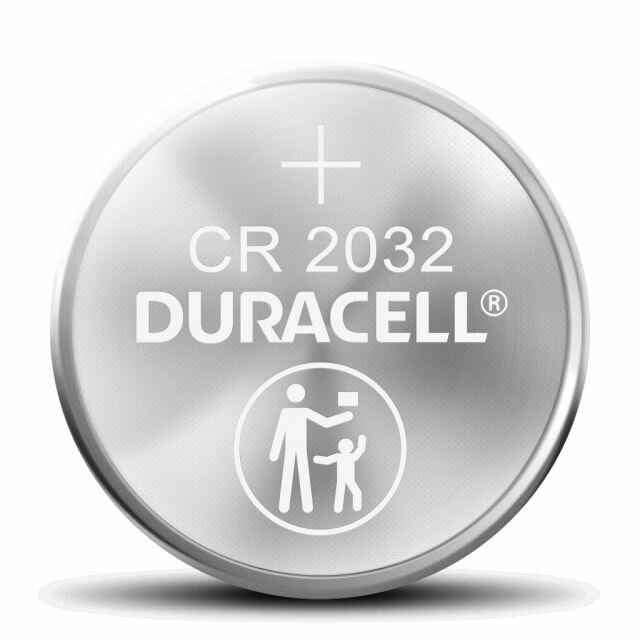 Элемент питания таблетка CR2032 Литий DURACELL 1ШТ